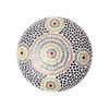 Handcrafted Mosaic Multicoloured Flower Design Glass Ceiling Light