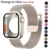 Чехол Ultra + ремешок с миланской петлей для Apple Watch, ремешок 44 мм, 45 мм, обновленный браслет Ultra Correa IWatch Series 8 7 6 5 4 SE