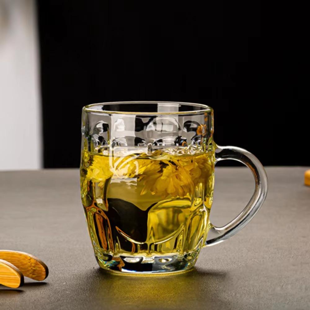 Imitation Glass Plastic Beer Cup Transparent Water Tumbler Durable Drinking Cup Dinning Table