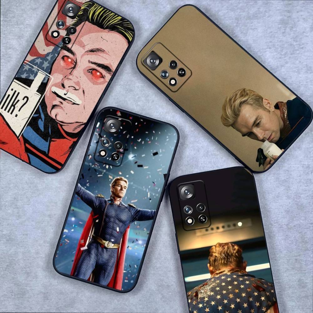 Чехол для телефона B-Boys H-Homelander для Samsung S10, S21, FE, S21, Note 20, S26, S25, S24, S23, Ultra, S9, S22, Plus Мягкий Черный