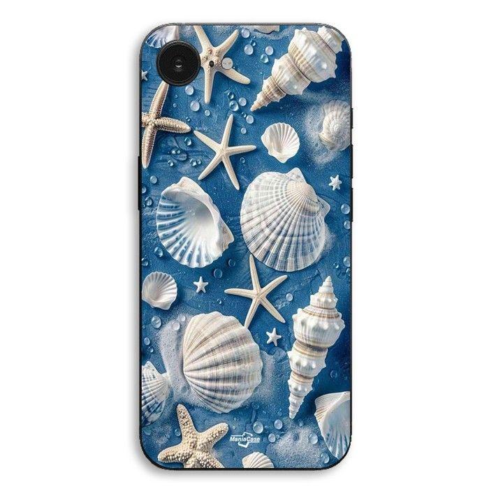 Coque Pour iPhone 17e Coquillages étoiles océan Maniacase
