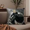 F-Fate Night S-Saber Наволочка Противопылевой клещ Наволочка Невидимая молния Шелковистый короткий плюш Чехол для подушки дивана
