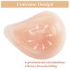 Silicone Breast Form Support Artificial Spiral Silicone Breast Fake False Breast