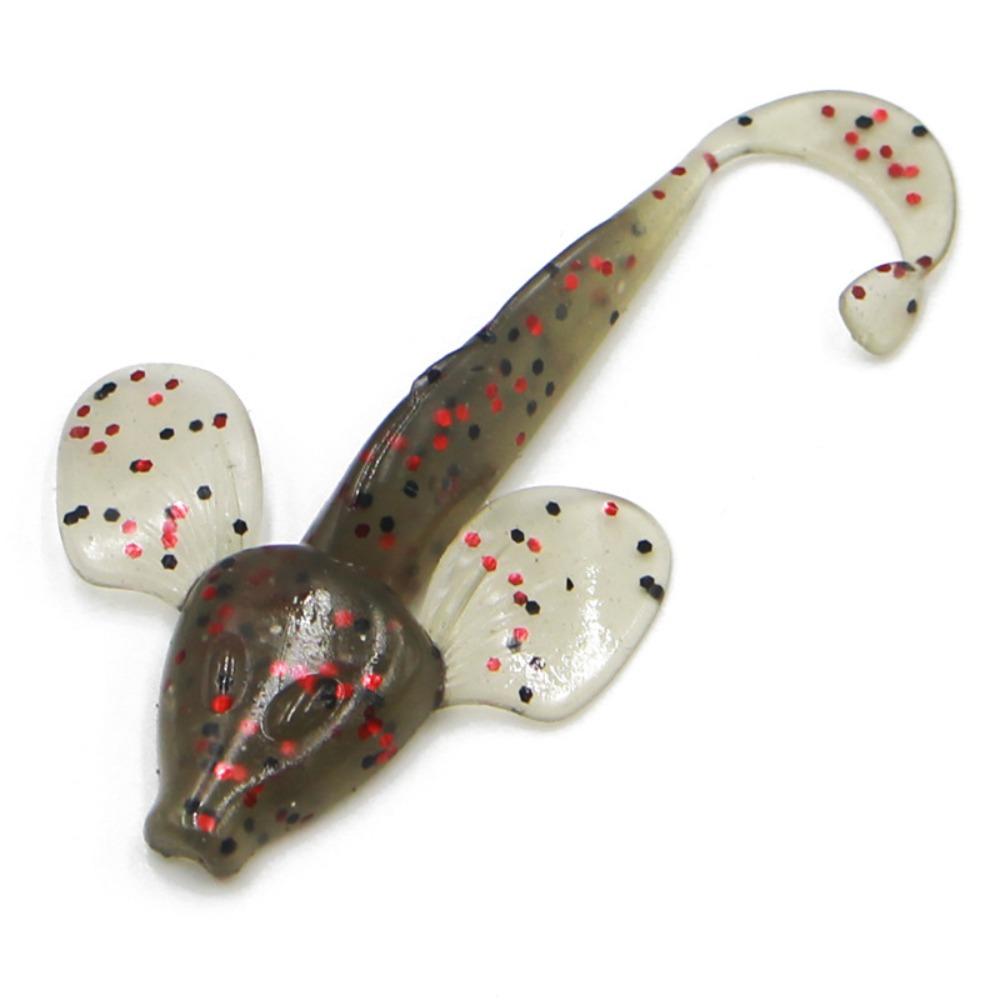 6PCS Lifelik Bait Maggots Silicone False Bait Fishing Soft Lures Soft Lure  Beginners