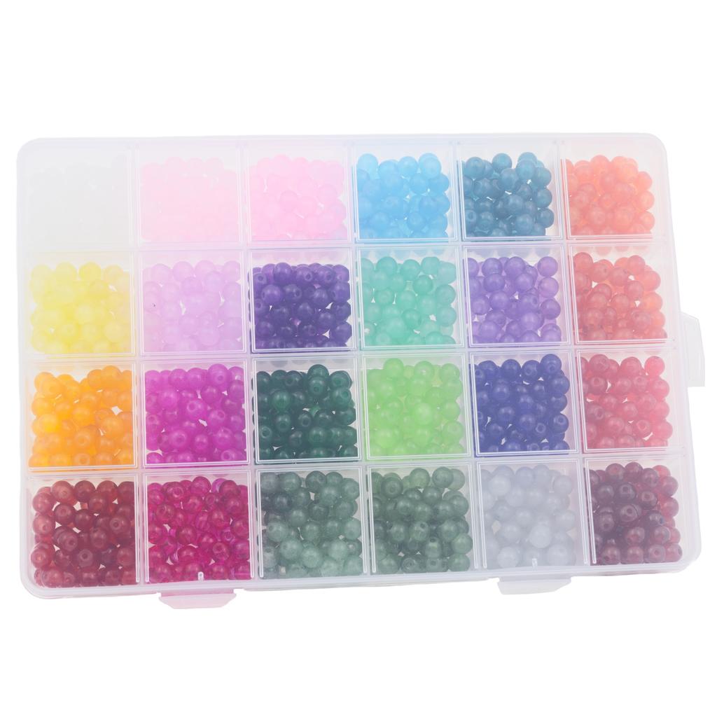 Acrylic Glass Beads For Jewelry