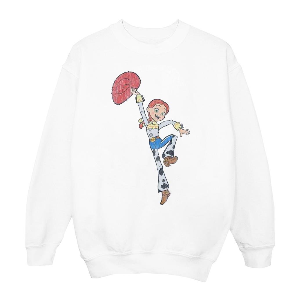 Disney Womens/Ladies Toy Story 4 Jessie Jump Pose Sweatshirt