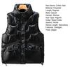 Women Cotton Vest Padded Thermal Neck Protection Smooth Surface Lady Winter Vest Female Clothes
