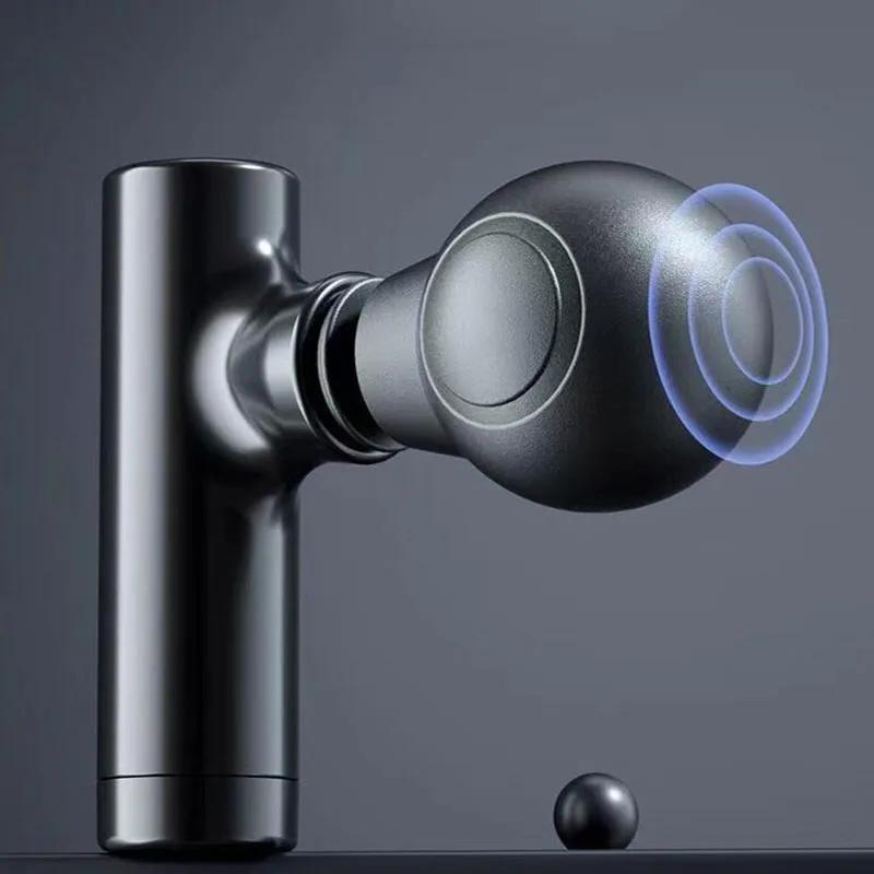 1pc Multi functional mini fascia gun for home use, portable muscle relaxation, USB charging, electric massage fascia instrument