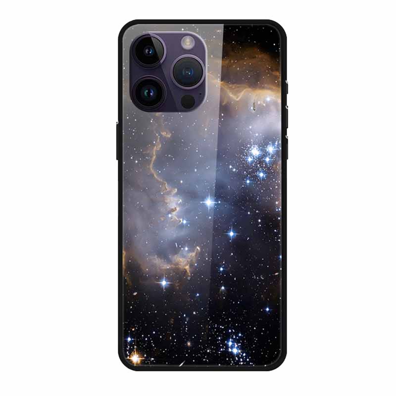 Закаленное Стекло Чехол Для iphone 15 Pro Max Чехол Жесткое Стекло Задняя Крышка Мягкий ТПУ Бампер Для iphone 16 Pro Max Чехол для Телефона 16Pro Max