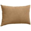 Sofa Cushions 2 Pieces Brown 50 x 30 cm Cord Fabric