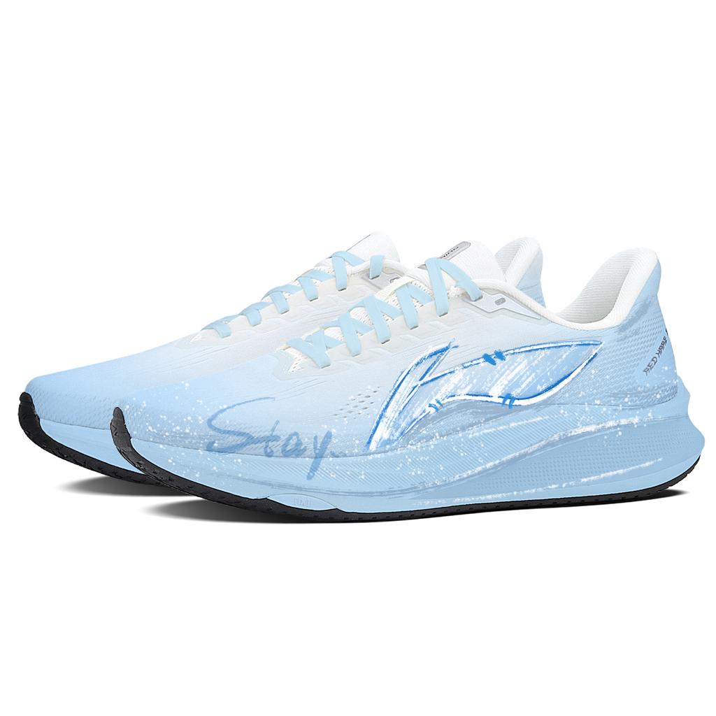 Li Ning Red Hare 9 Амортизирующие Дышащие Низкие Кроссовки для Марафона, Соревнований, Теста на Физическую Подготовку и Экзамена ARPW003-8(Team1761-LD)