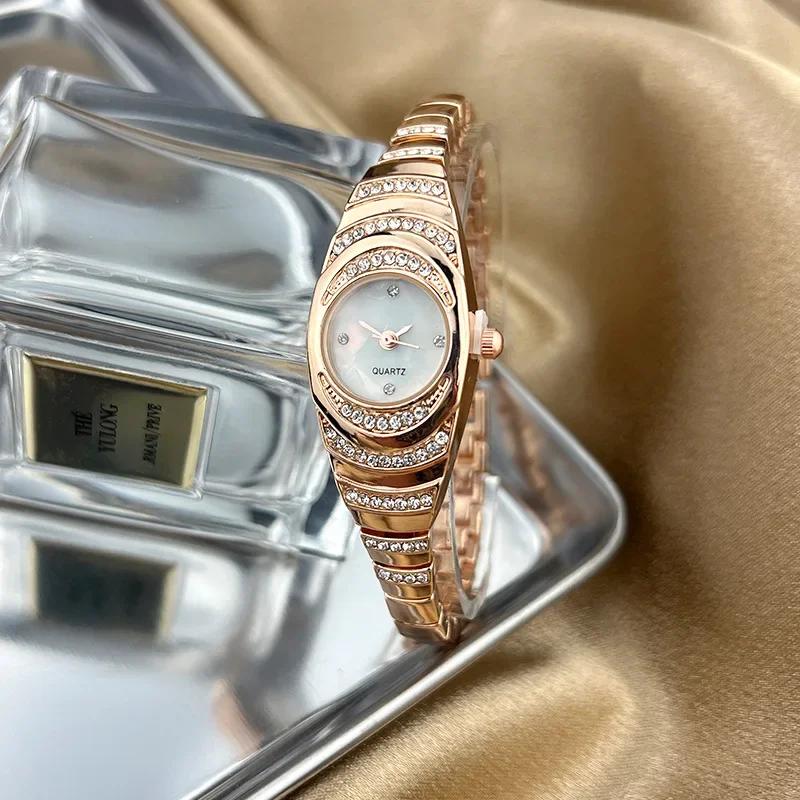 Женские часы роскошные модные женские часы s женские кварцевые часы классические золотые минималистичные женские розовое золото