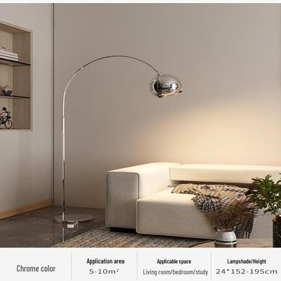 Напольная рыболовная лампа Dream Bubble Nordic Chrome