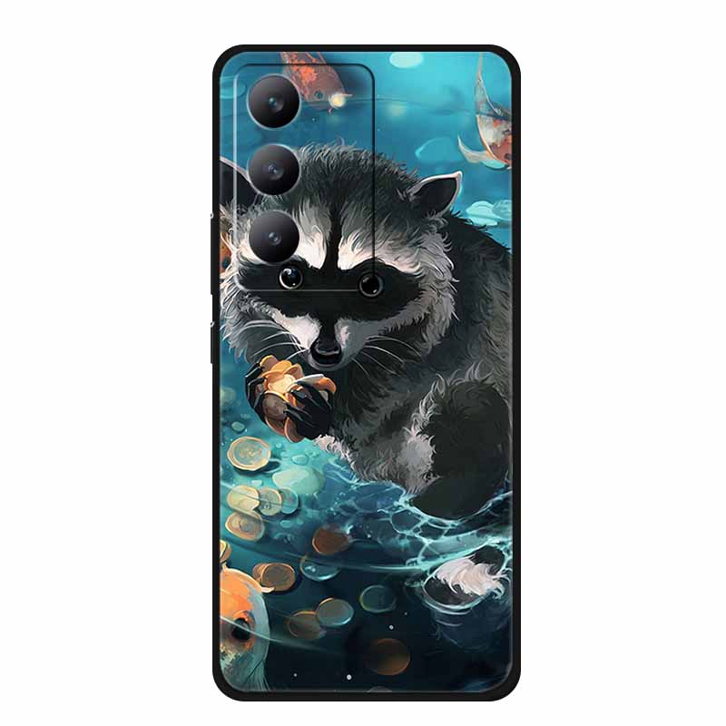 Phone Case For Redmi 15 4G Back Cover Case 6.9" Shockproof Black Silicone Soft Coque For Xiaomi Redmi 15 Case Redmi15 Funda Para