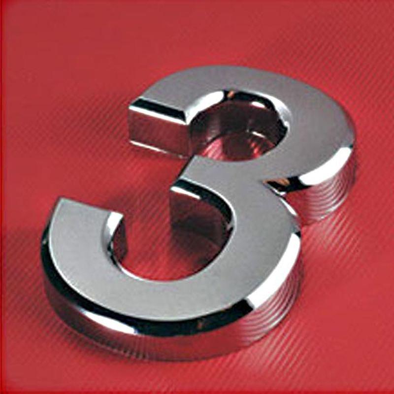 Scutcheon 5cm Plated Silver Home Decor Digits Hotel Door HOT Plaque Address Modern 1pc New Number House Sticker Plate Sign Jewelry Accessory