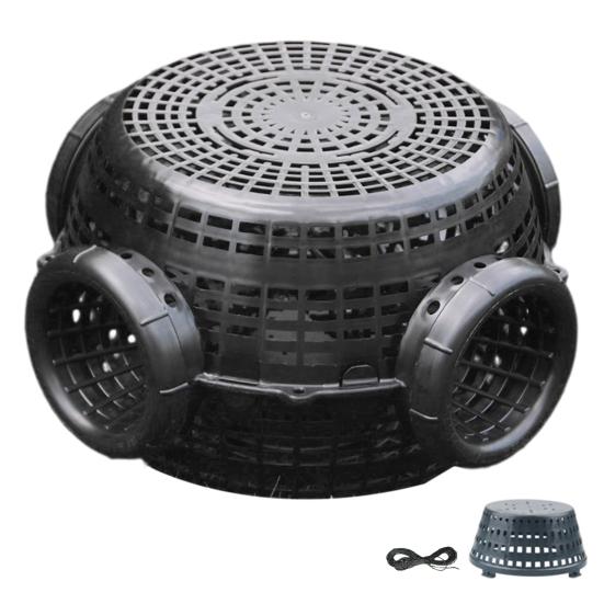 Ловушка для рыболовной наживки, 4/6 отверстий, сверхпрочная мелкая сетка, съемная портативная ловушка для речных креветок, гольяна, креветок, раков, угрей, вьюна, ловушка для ловли крабов, клетка для рыбы