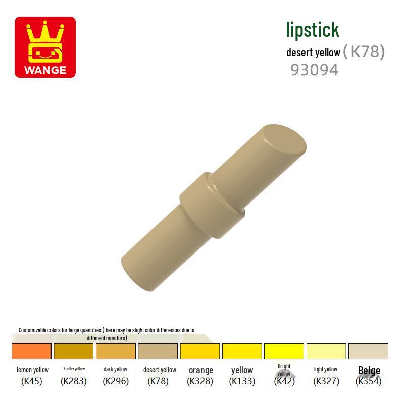 Wange Toys DIY Набор строительных блоков для губной помады из мелких деталей 93094 - Образовательный набор для сборки