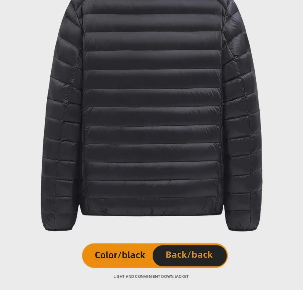 Зимняя мужская куртка большого размера 2023 года из легкого и теплого хлопка для работы