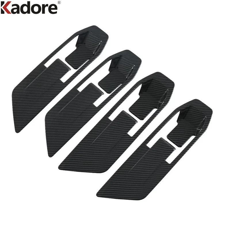 Car Interior Window Lift Switch Panel For Mitsubishi triton L200 -2025 2026 Inner Door Handle Bowl Cover Trim Accessories