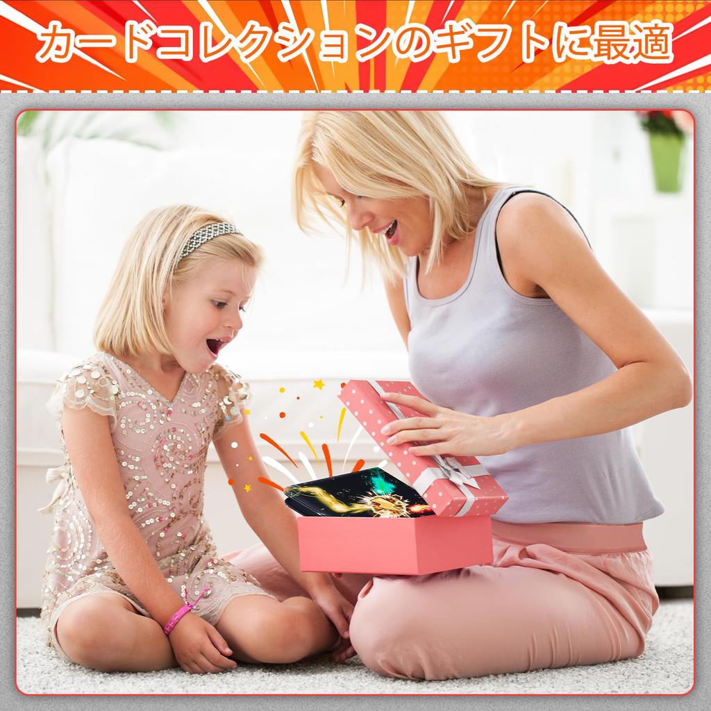 Папка для коллекционных карточек Папка для карточек 4-карманная Папка для карточек может вместить 400 карт Популярная для хранения коллекционных карточек и карточных игр Новый рождественский подарок Sky