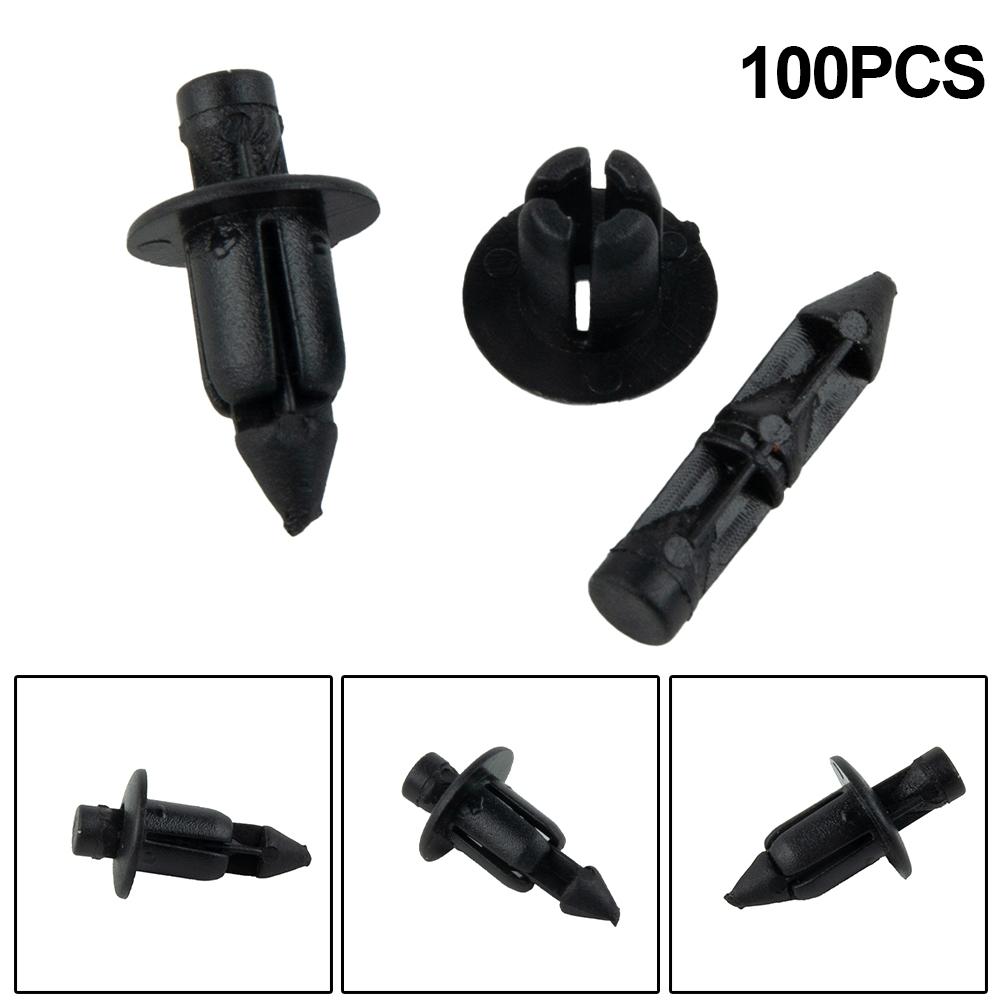 Replacement Fastener Clips 100pcs Parts Plastic Motorcycle Fairing Practical