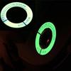 Luminous Car Ignition Key Hole Ring Coil Switch Decor Sticker