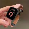 Новый ремешок для Apple Watch 46 44 40 45 41 49 42 38 мм, магнитная застежка, мягкий ремешок для серии Ultra 10 9 8 SE 7 6 5 4 3, ремешок для часов
