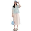 2026 Elegant Fashion Puff Sleeve Top & Tummy Support Skirt Set
