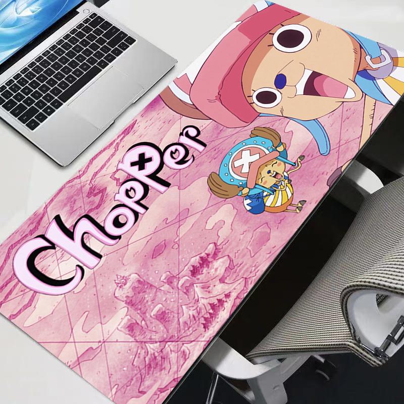 Rubber PC Mousepad Gamer One Piece Chopper New Gaming New Mouse Pads Bigs Desk Keyboard Mat Computer Laptop Mat