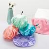 Reusable Shower Cap Daily Use Night Sleep Bath Women’s Hair Care Accessories Double Layer Bath Shower Hair Cover