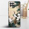 Чехол для Realme 8 C21y GT Neo 2 3 8i C21 7 C11 6 C12 C35 C3 GT 9 Pro C12 Master Funda Phone Cover Tiger Crane ART