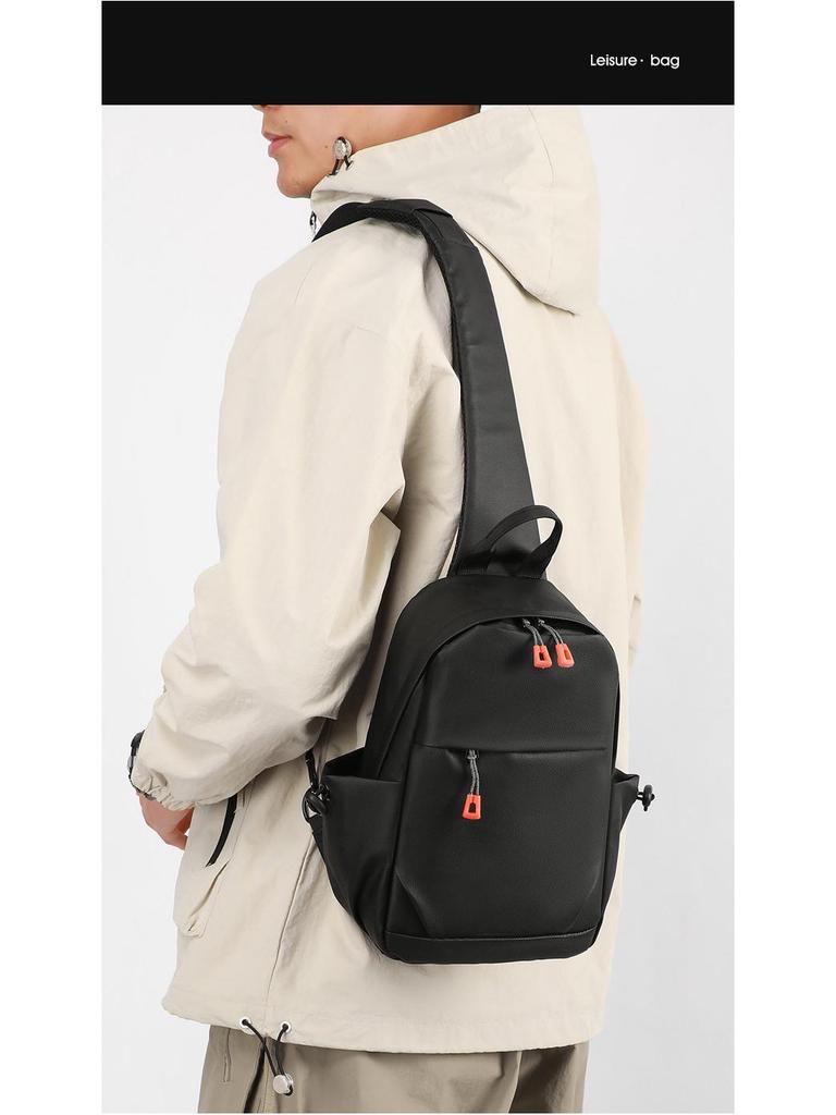 Men's Multifunctional Outdoor Chest Bag - Versatile Fashion Crossbody for Sports & Casual Wear