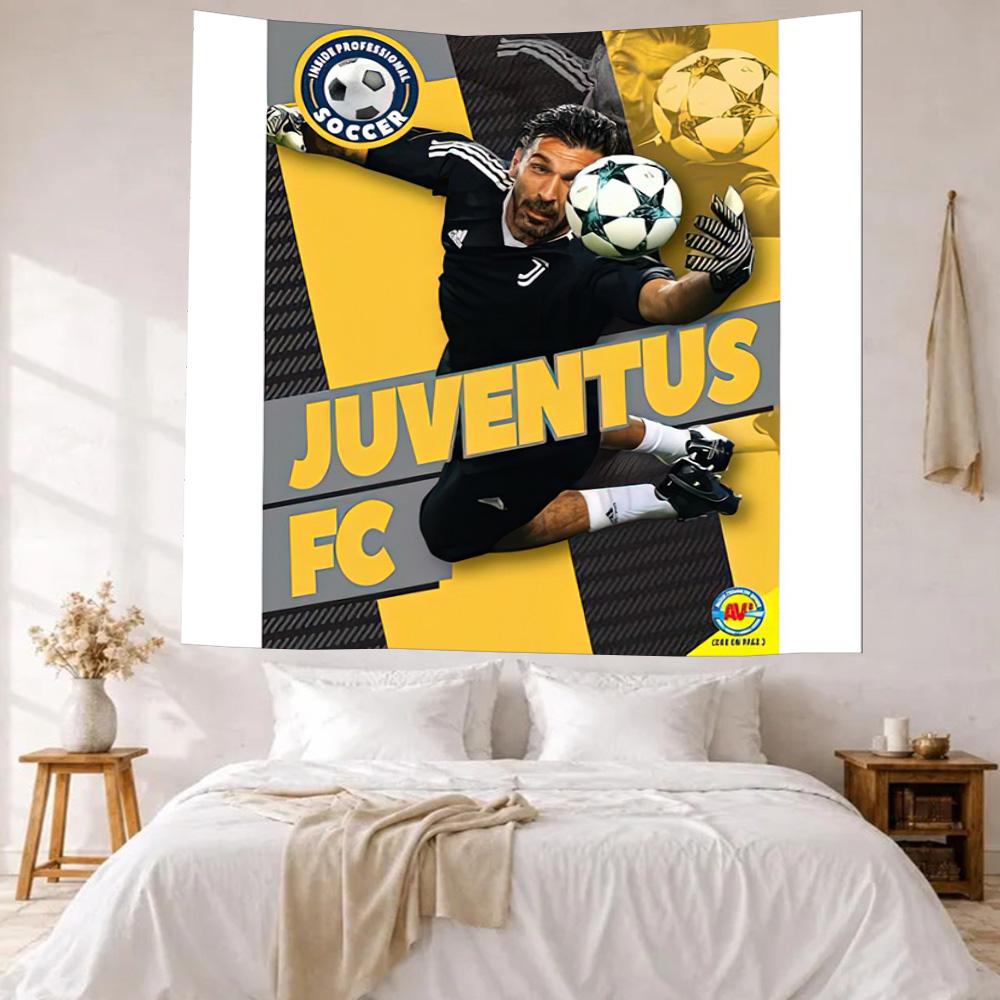 Juventus Wall Decor Tapestry Art For Pet Memorial Birthdaywedding Party Backdrop Family Gift
