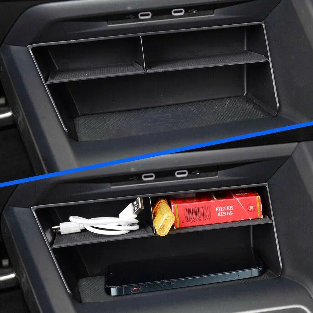 Для VW Volkswagen Golf 8 MK8 CD1 2020 2021 2022 Golf8 Центральный подлокотник автомобиля, ящик для хранения, центральная консоль, флокированный органайзер, держатель