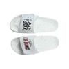 Шлепанцы Li Ning с подошвой из железа и резины Мужские Белые ASDS021-1