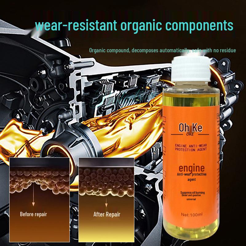 Engine Oil Additive: Anti-Wear, Noise Reduction, Anti-Vibration, Anti-Rust, Combustion Treatment.