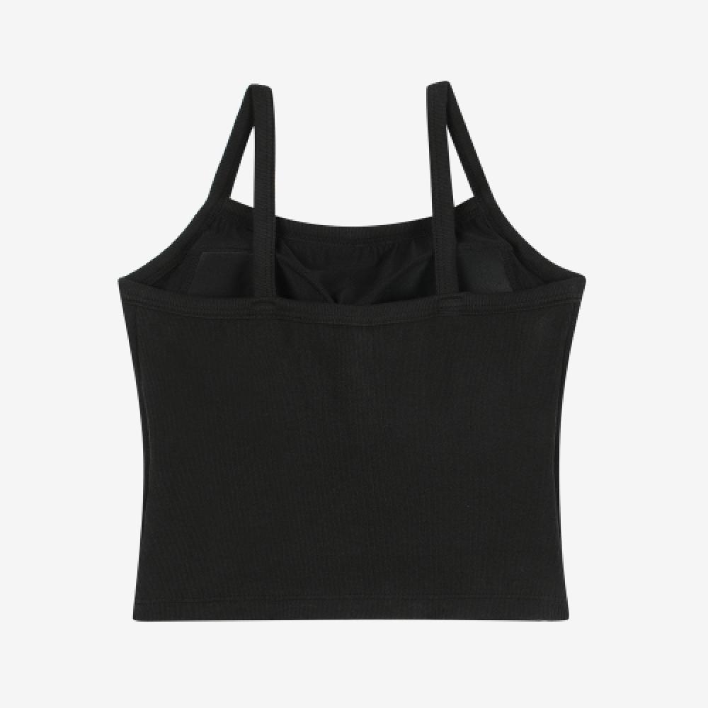 Fila Нижнее белье формованный ребристый средний бюстгальтер-топ Fi4itg2101fblk 