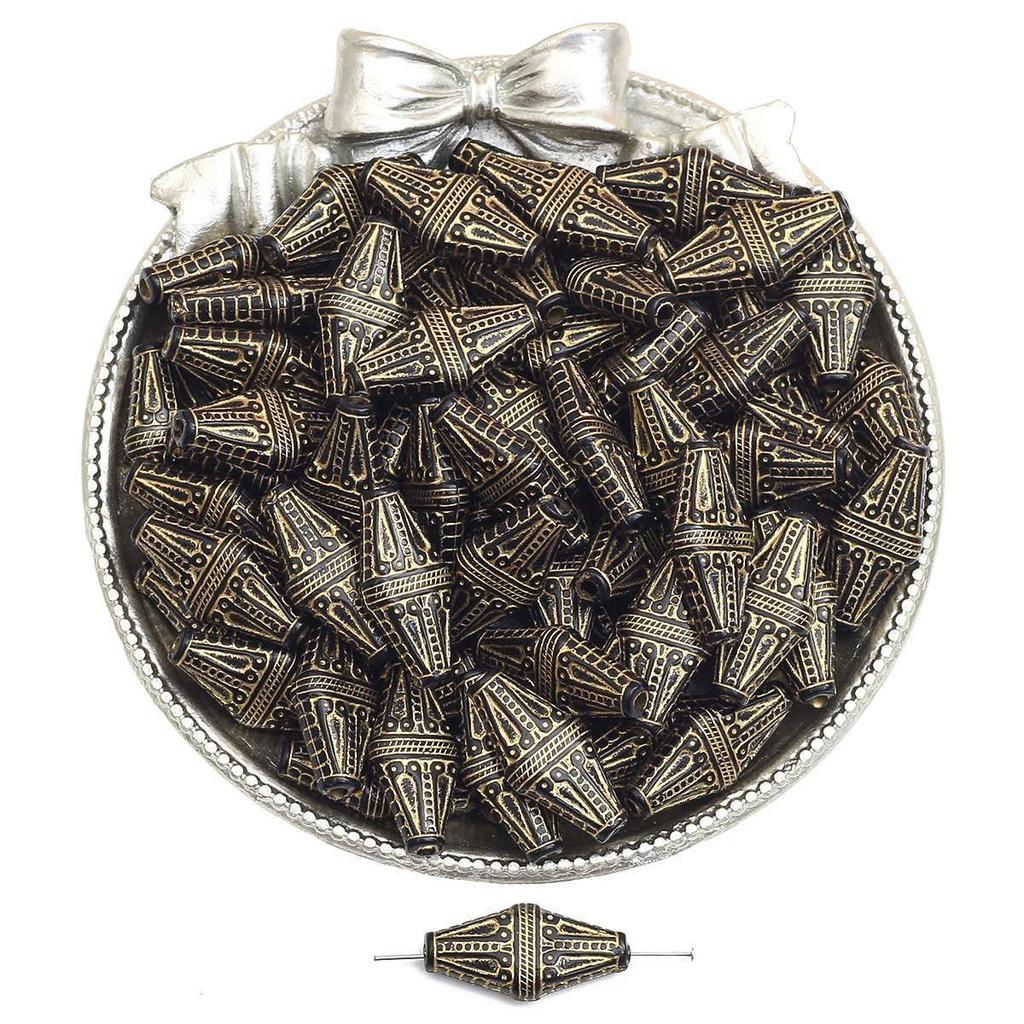 Бусины для браслета ручной работы, акриловые французские винтажные золотые плоские бусины, круглые бусины, украшения ручной работы, браслет, ожерелье, кулон, телефонная цепочка, аксессуары