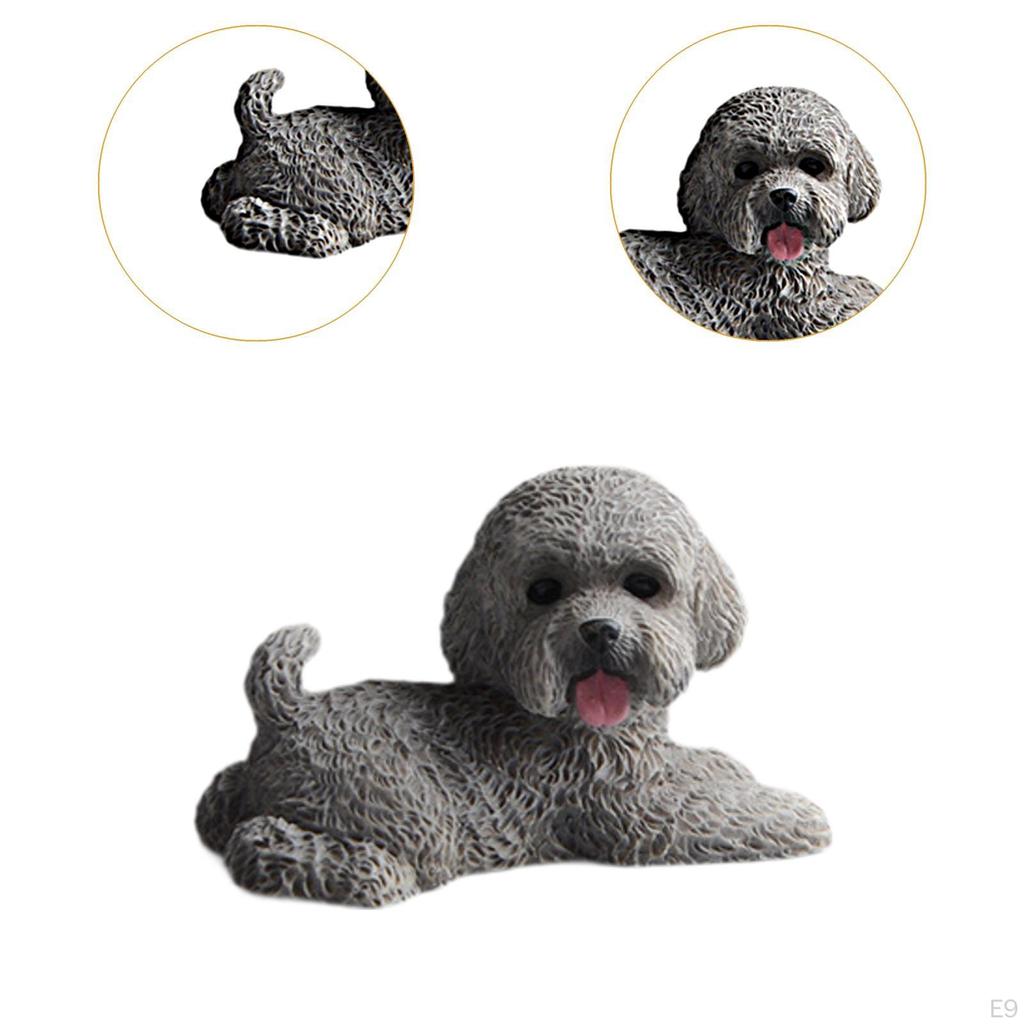 Фигурка собаки для украшения салона автомобиля Бонсай Микро Ландшафт Офис