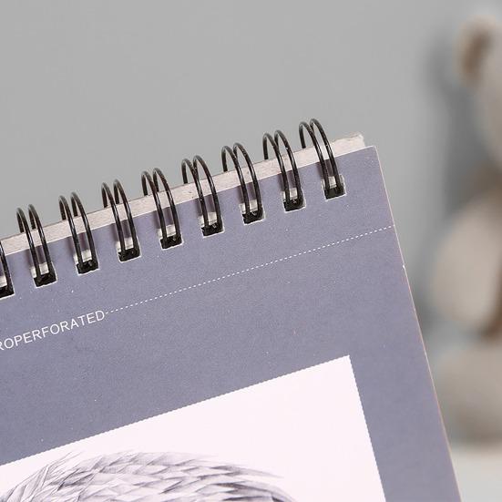 Hardcover Sketch Book Spiral Wire Bound 25 Sheets Acid Free No Bleed Thick Paper Artist Art Student Sketching Drawing Writing Sketchbook Art Supplies