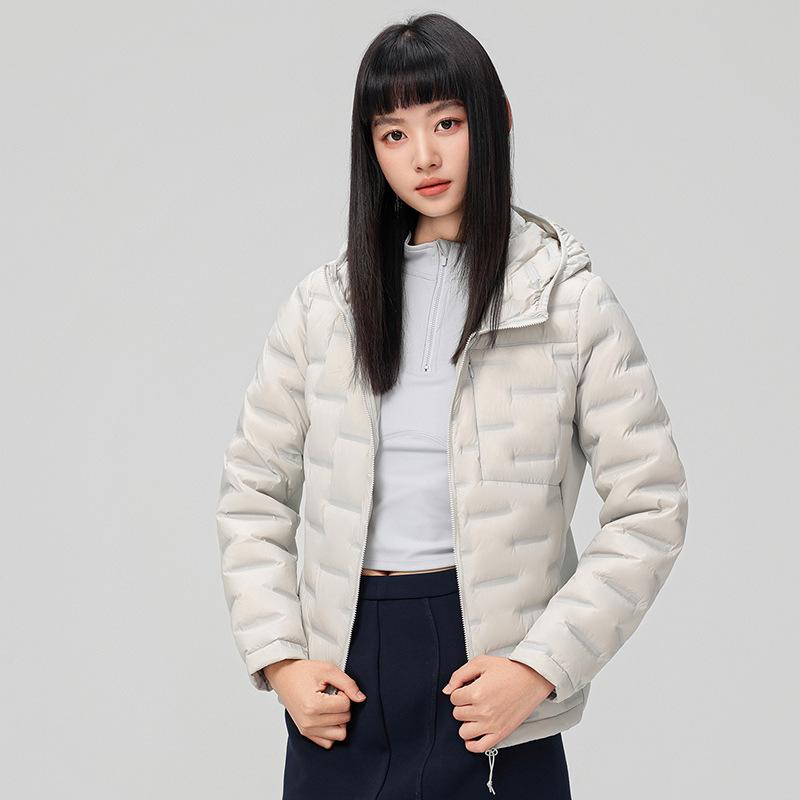 Unisex Lightweight Hooded Down Jacket - 2025 Winter, 90% Down, Warm, Casual Sportswear for Couples