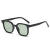 Gradient Brown Blush Lens Black Frame GM Style Sunglasses Women Men High-end UV Protection Fashion Sun Glasses