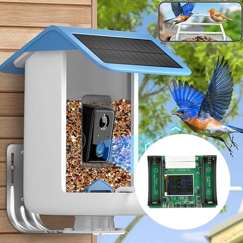 Тестер емкости аккумулятора с током разряда 10 А и защитой от перегрузок для элементов 18650