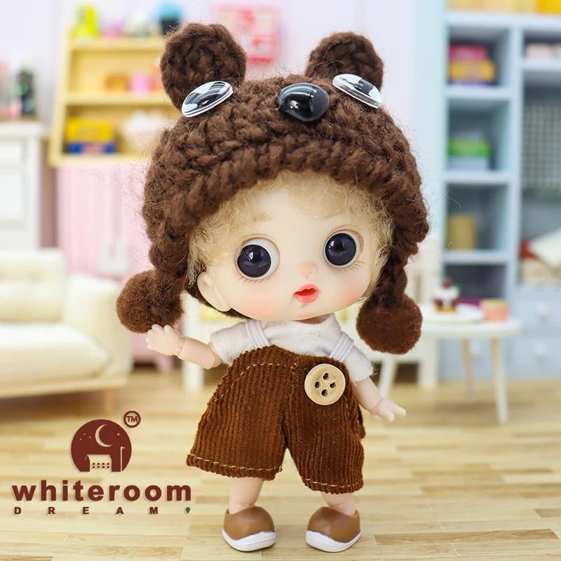 Мини-куклы BJD 10 см для девочек, милый брелок для сумки, аксессуары, тело, одежда для кукол BJD, игрушки для детей, малышей, праздничный подарок
