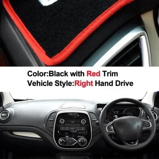 Car Dashboard Cover Non slip pad For Renault Captur 2014 2015 2016 2017 2018 LHD RHD Dash Mat Sun Shade Pad Anti-UV Cushion