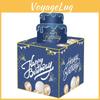 Blue Number Birthday Gift Box For Anniversary Celebrations And Event Decor