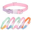 1 комплект ошейника для собаки в стиле пэчворк Цвет Многоцелевой Не вызывает аллергии Износостойкий Подходит для