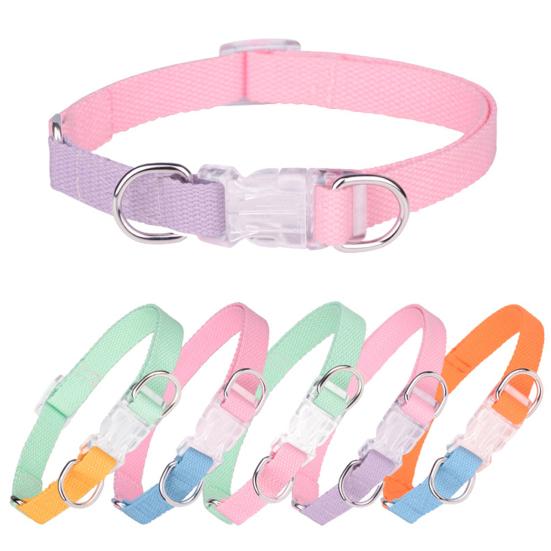 1 комплект ошейника для собаки в стиле пэчворк Цвет Многоцелевой Не вызывает аллергии Износостойкий Подходит для