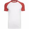 Mens Raglan Contrast Short Sleeve T-Shirt