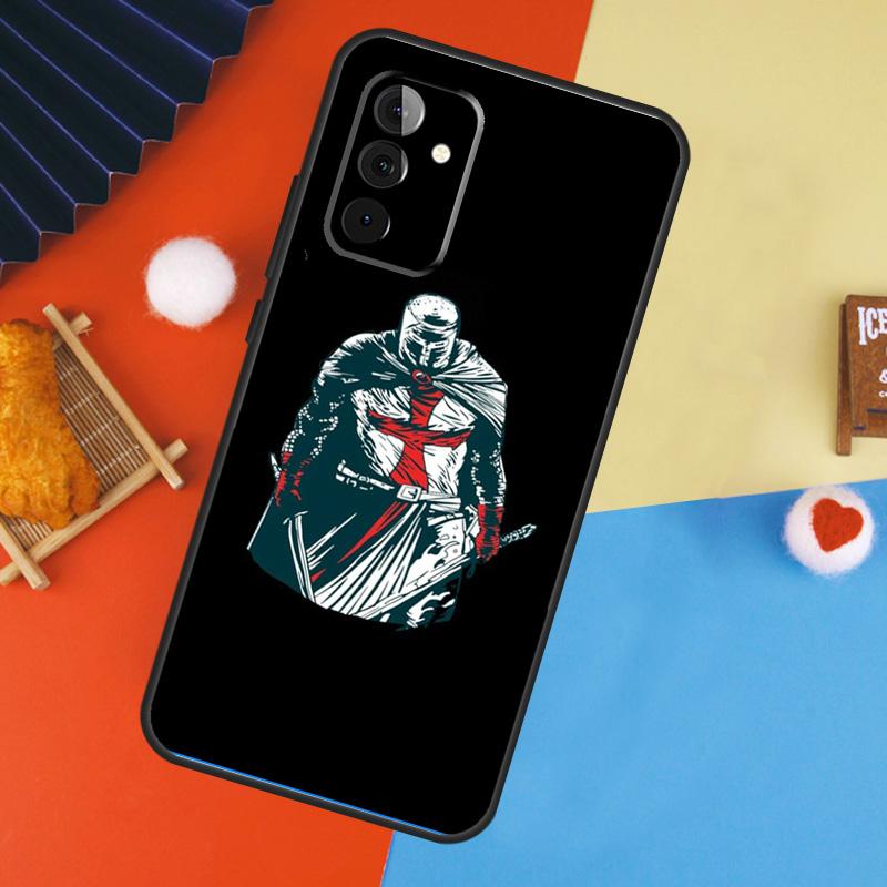 Крышка для Samsung Galaxy A13 A23 A33 A53 A15 A25 A35 A55 A51 A71 A12 A32 A52 A14 A34 A54 с изображением Христианских Тамплиеров